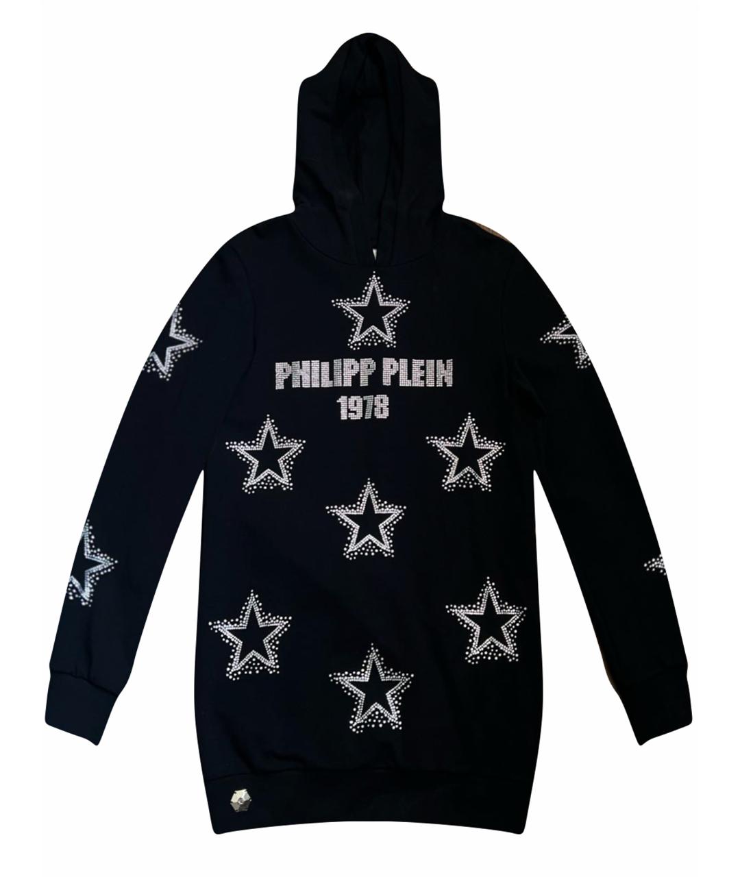 PHILIPP PLEIN Черный хлопковый детская футболка / топ, фото 1