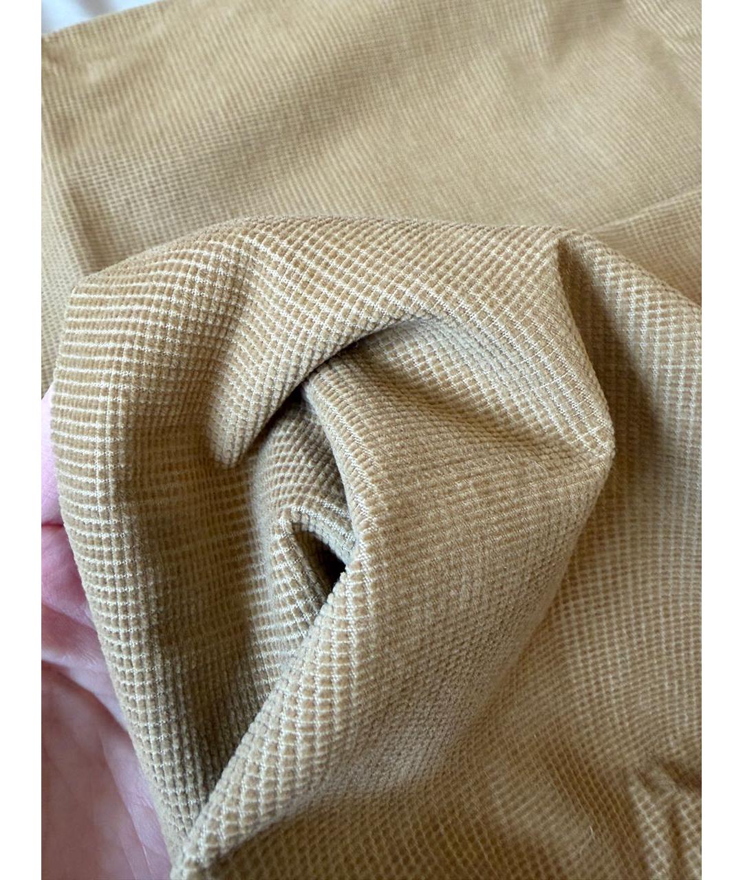 PALM ANGELS Коричневые хлопковые брюки чинос, фото 7