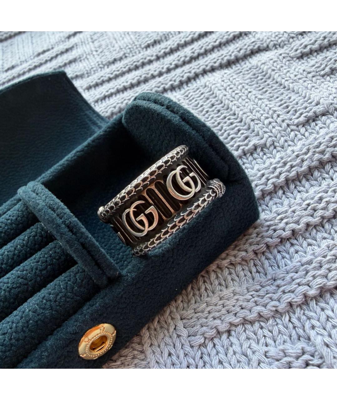 GUCCI Серебряное серебряное кольцо, фото 4