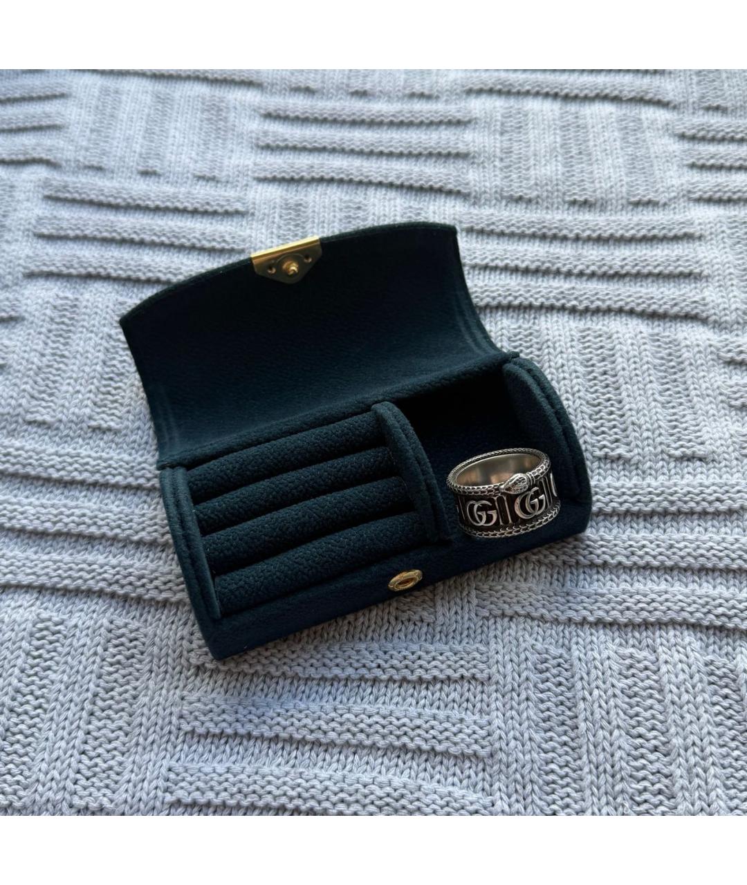 GUCCI Серебряное серебряное кольцо, фото 2