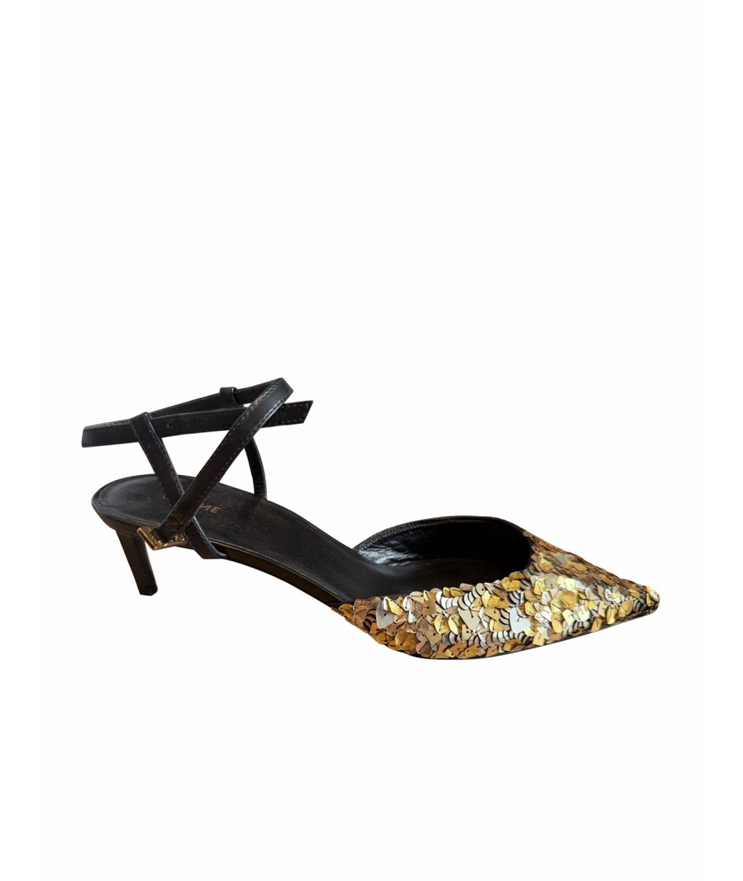 CELINE Черные кожаные туфли, фото 1