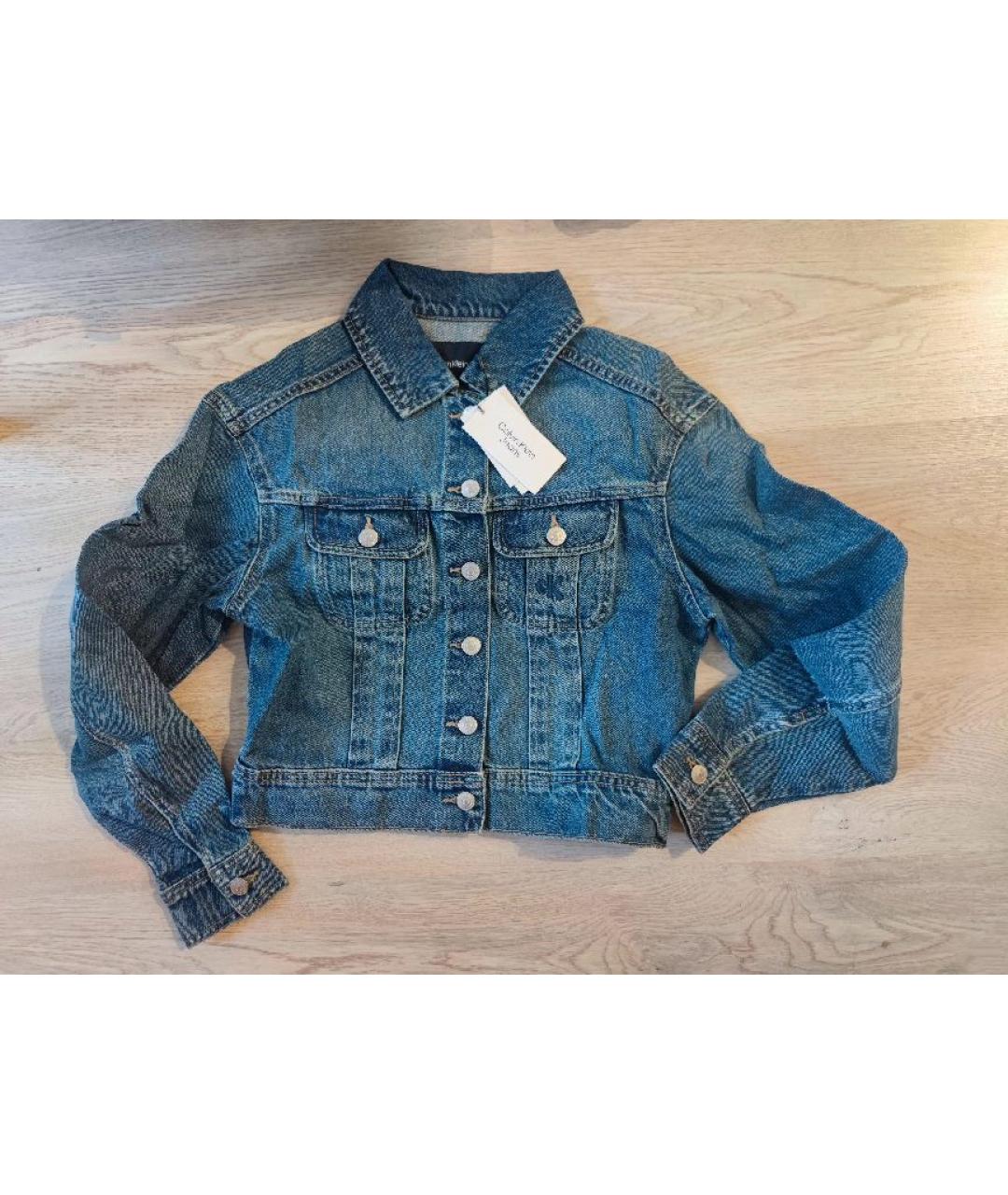 CALVIN KLEIN Синяя куртка, фото 6