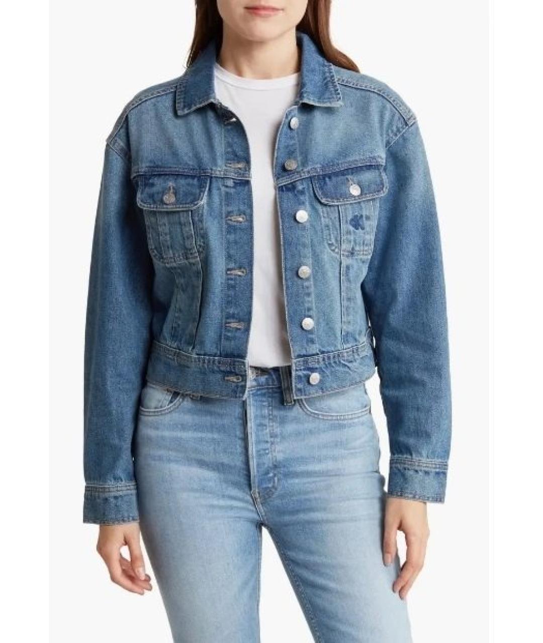 CALVIN KLEIN Синяя куртка, фото 4