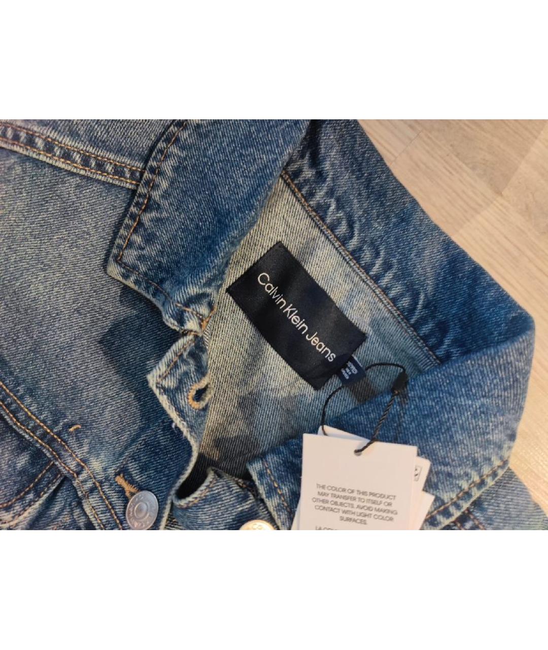 CALVIN KLEIN Синяя куртка, фото 2