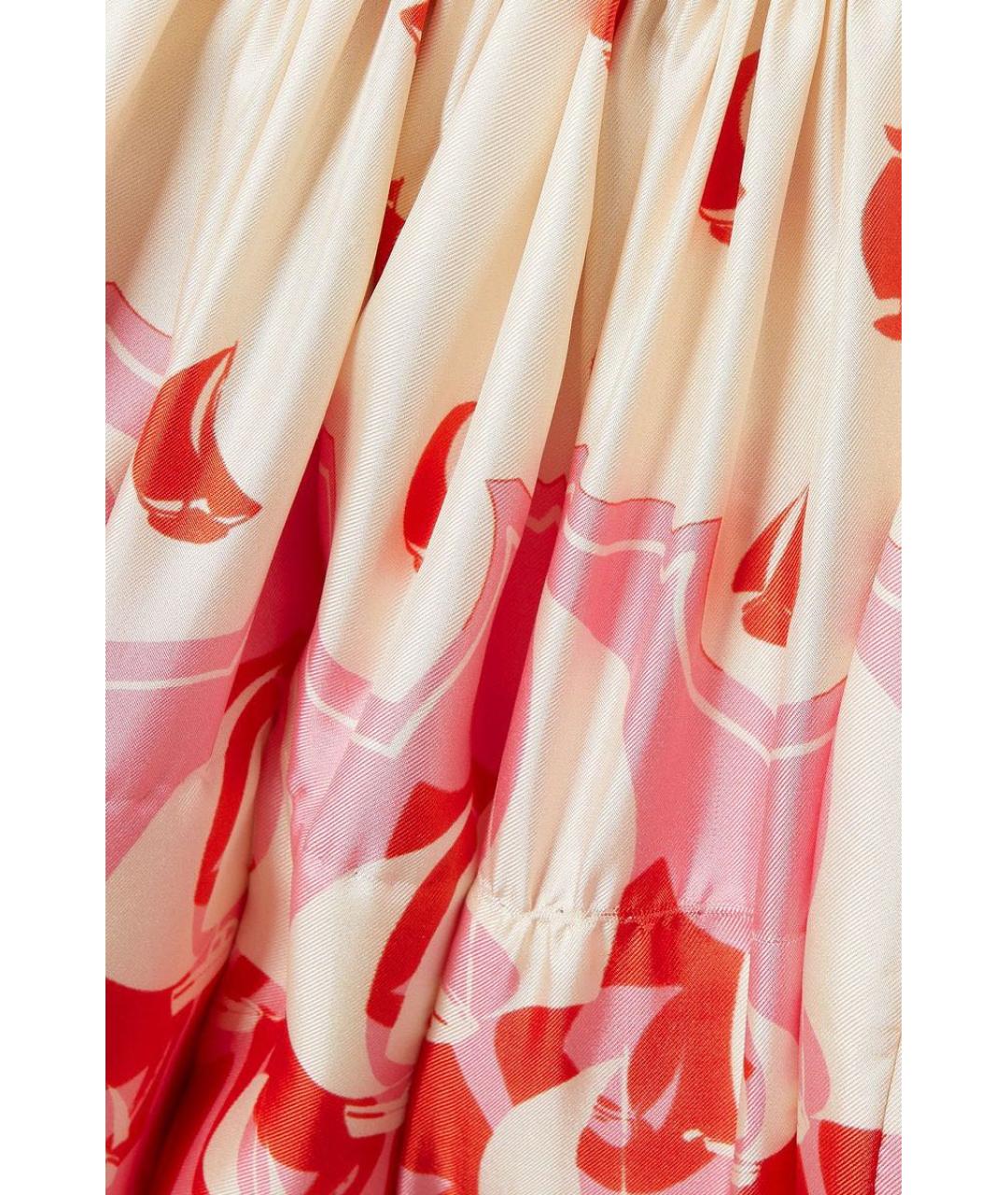 ZIMMERMANN Мульти шелковое коктейльное платье, фото 4