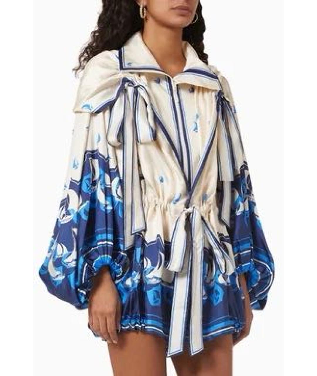 ZIMMERMANN Мульти шелковое коктейльное платье, фото 3