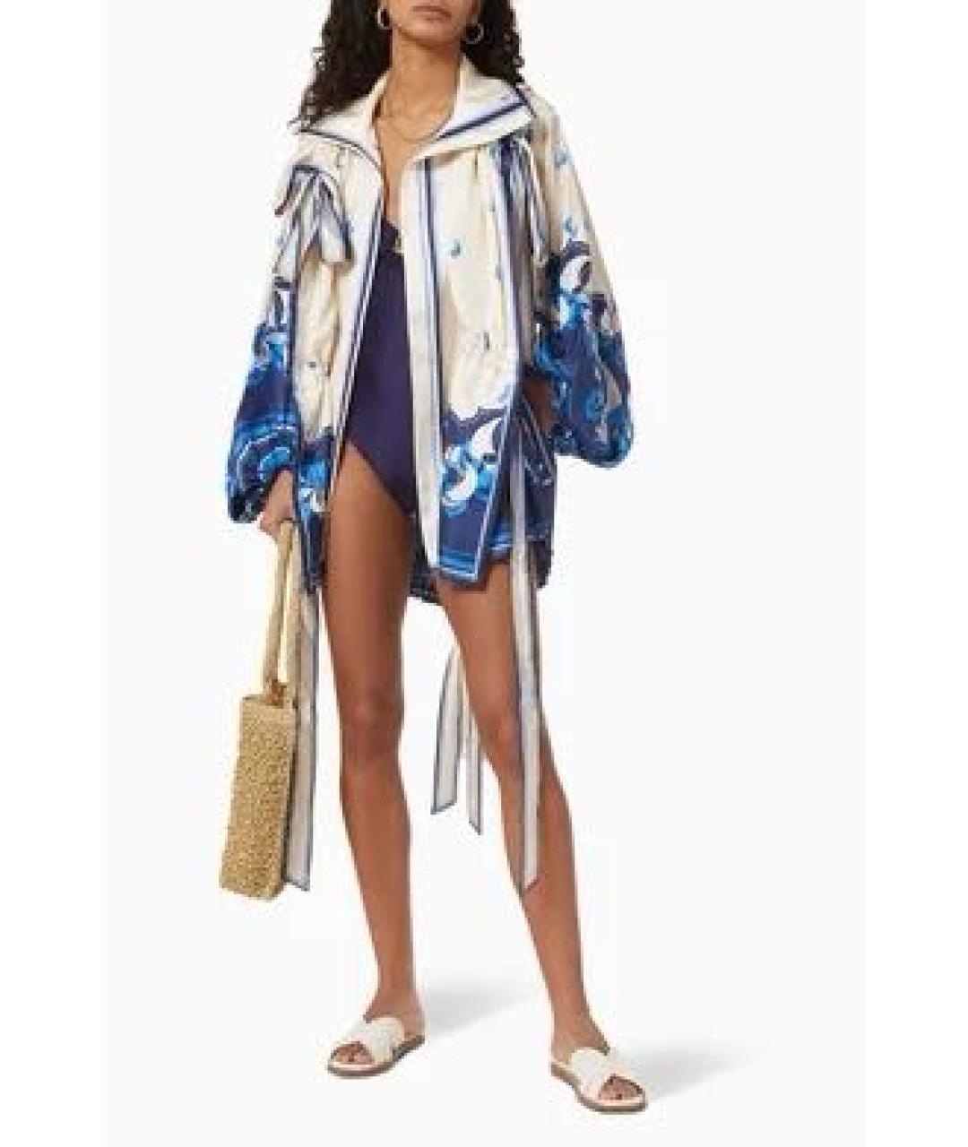 ZIMMERMANN Мульти шелковое коктейльное платье, фото 5