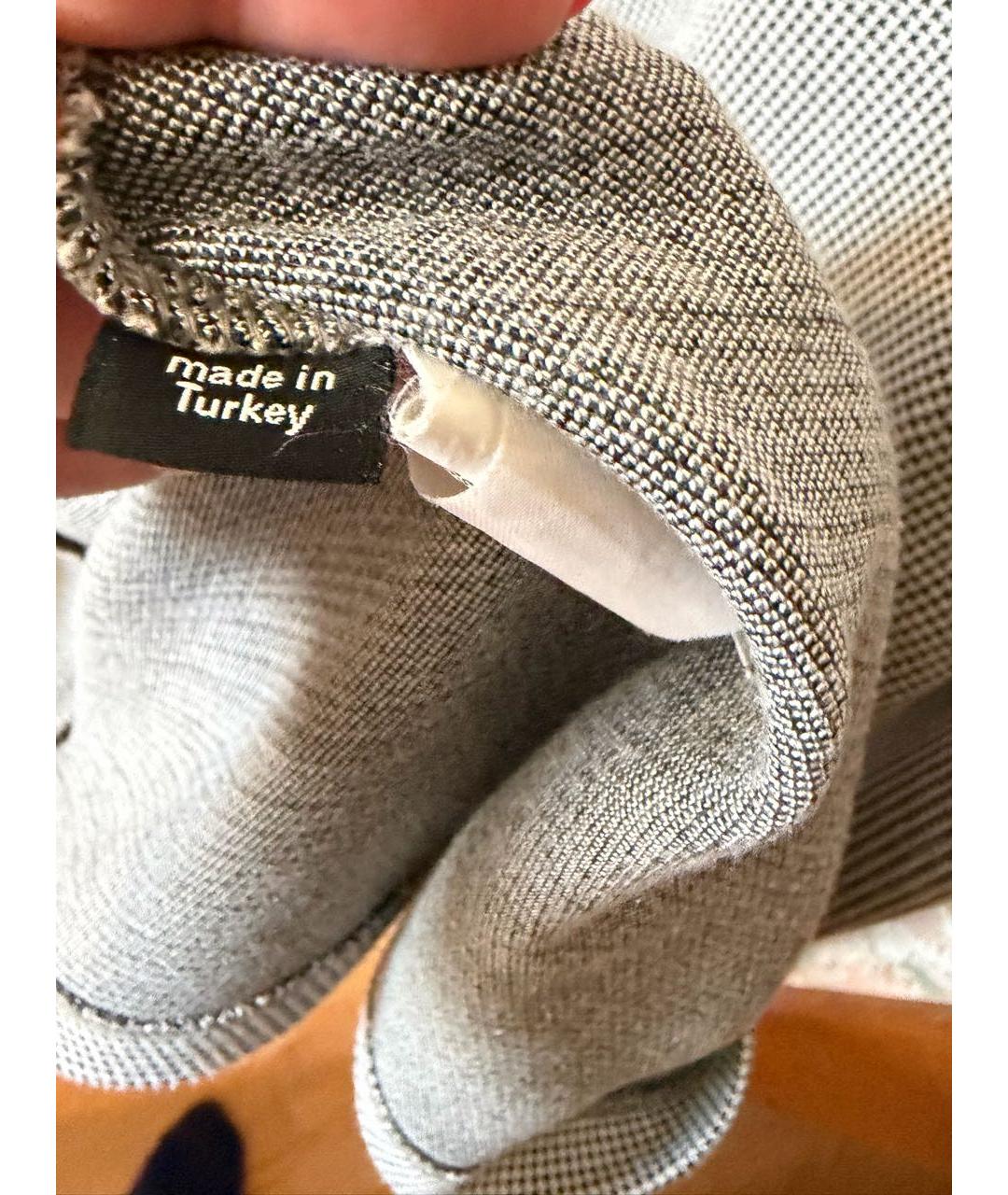 MAX&CO Серое полиэстеровое коктейльное платье, фото 4