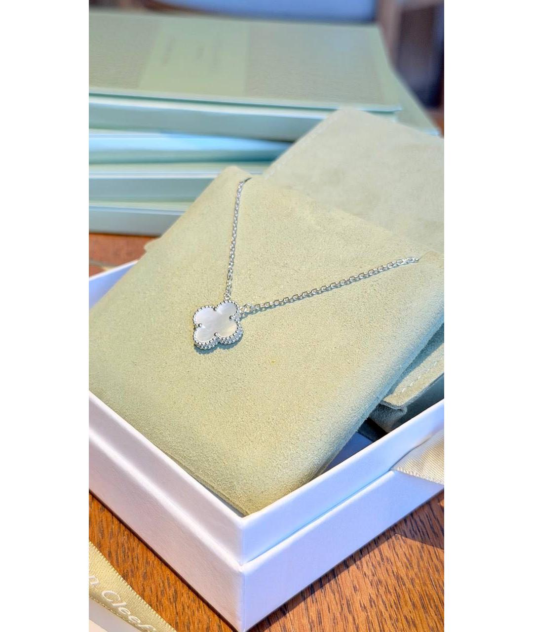 VAN CLEEF & ARPELS Белая подвеска из белого золота, фото 5