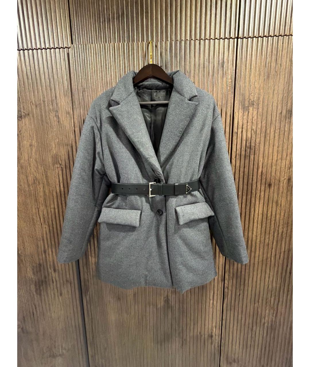 PRADA Серая куртка, фото 7