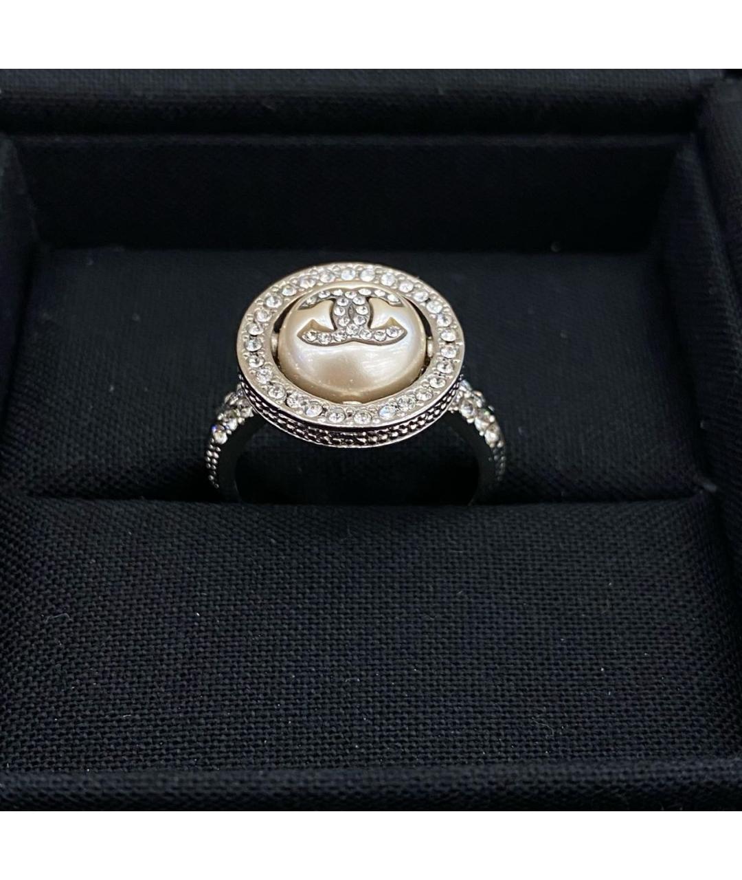 CHANEL Серебряное кольцо, фото 4