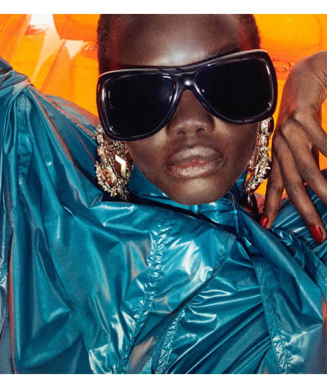 SAINT LAURENT Черные солнцезащитные очки, фото 2