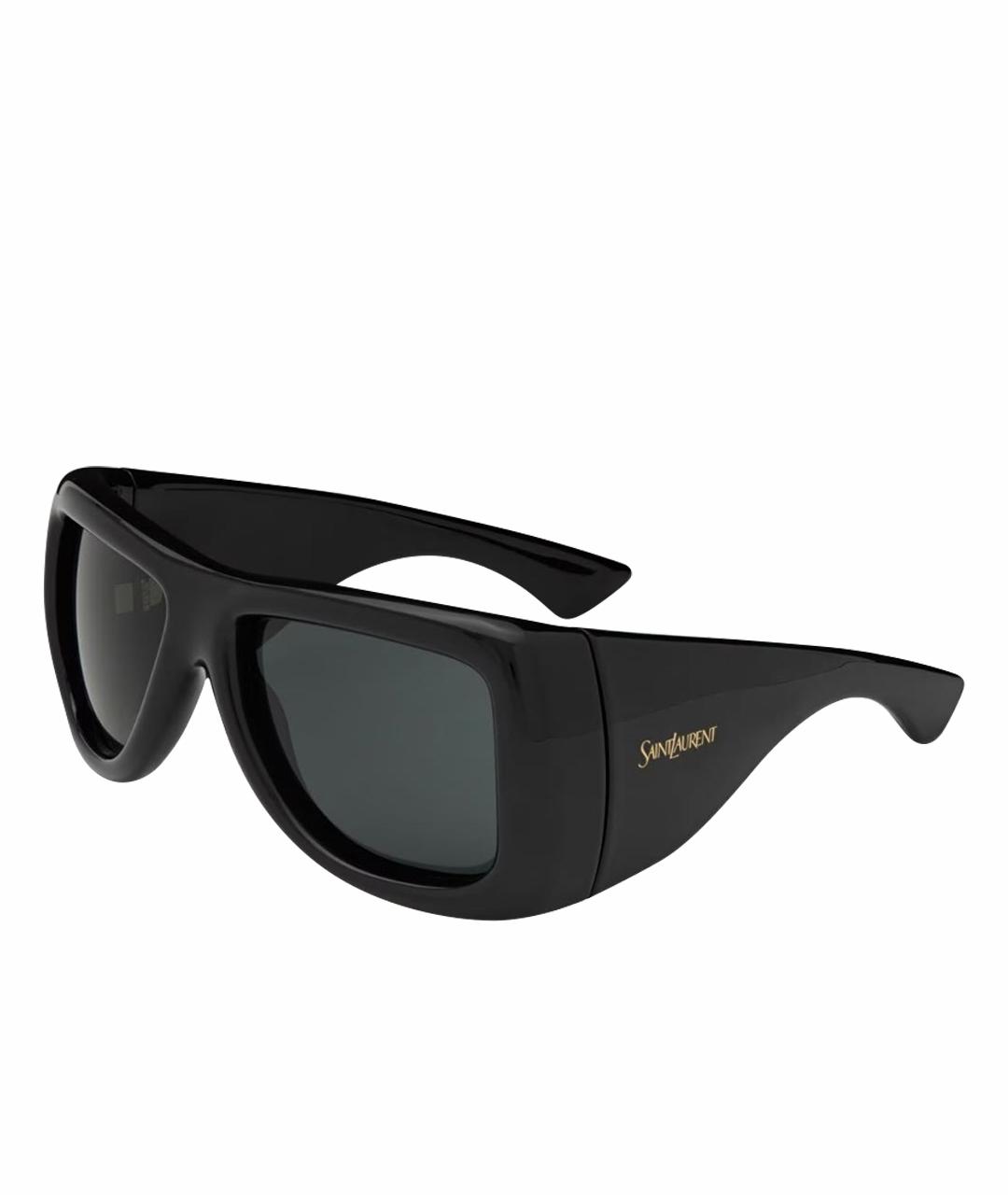 SAINT LAURENT Черные солнцезащитные очки, фото 1