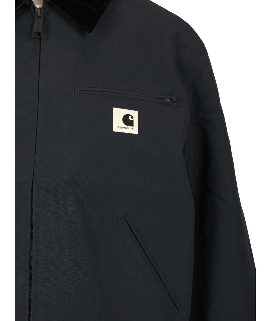 CARHARTT WIP Темно-синяя полиамидовая куртка, фото 4