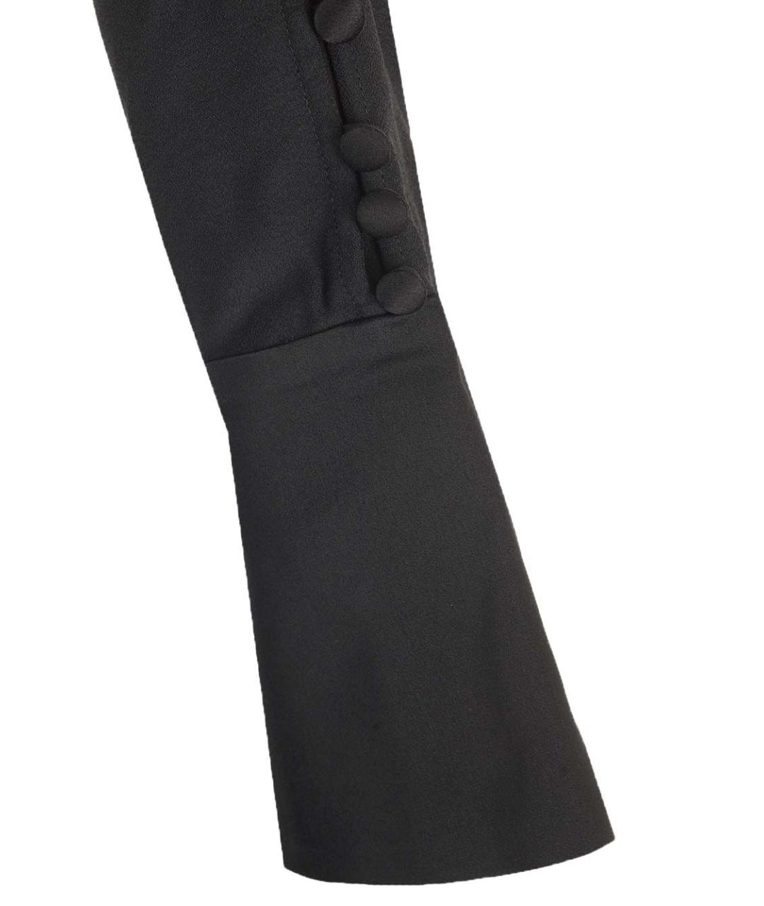 TALLER MARMO Черная ацетатная блузы, фото 5