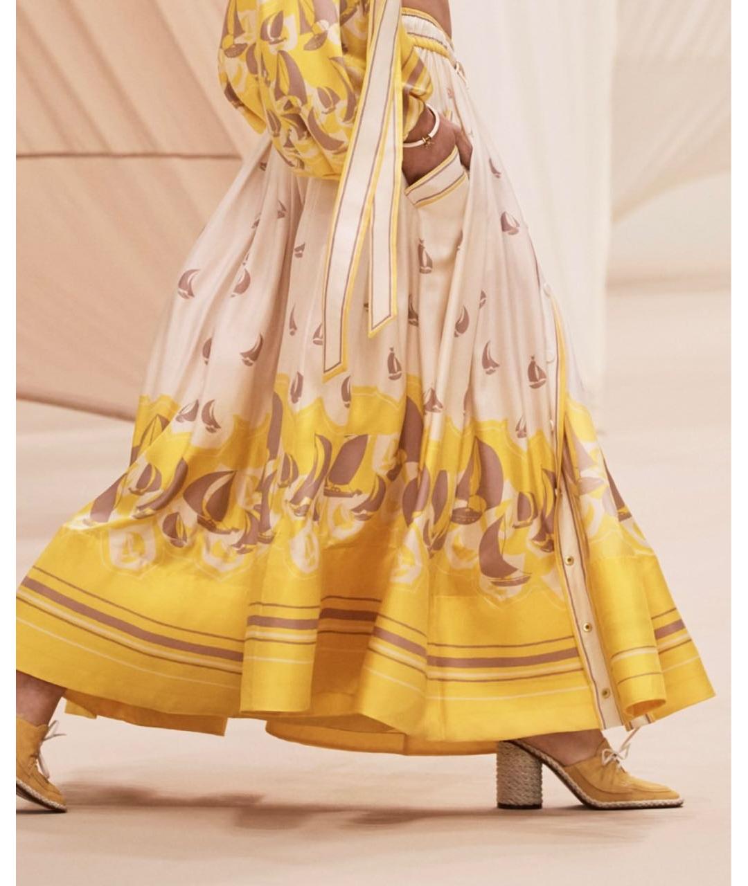 ZIMMERMANN Мульти шелковая юбка макси, фото 3