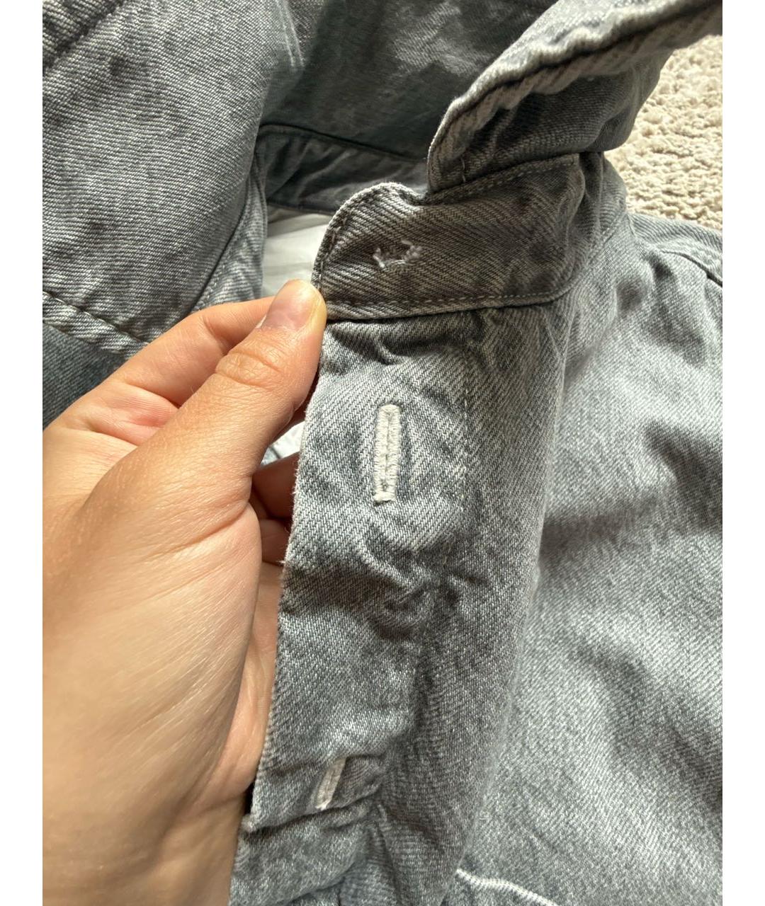 JACQUEMUS Голубая кэжуал рубашка, фото 7