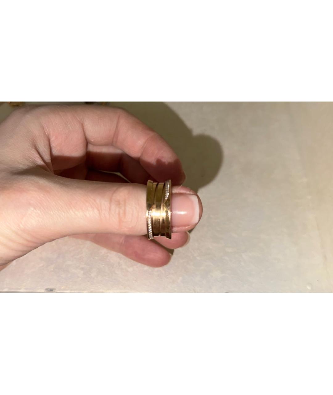 BVLGARI Розовое кольцо из розового золота, фото 2