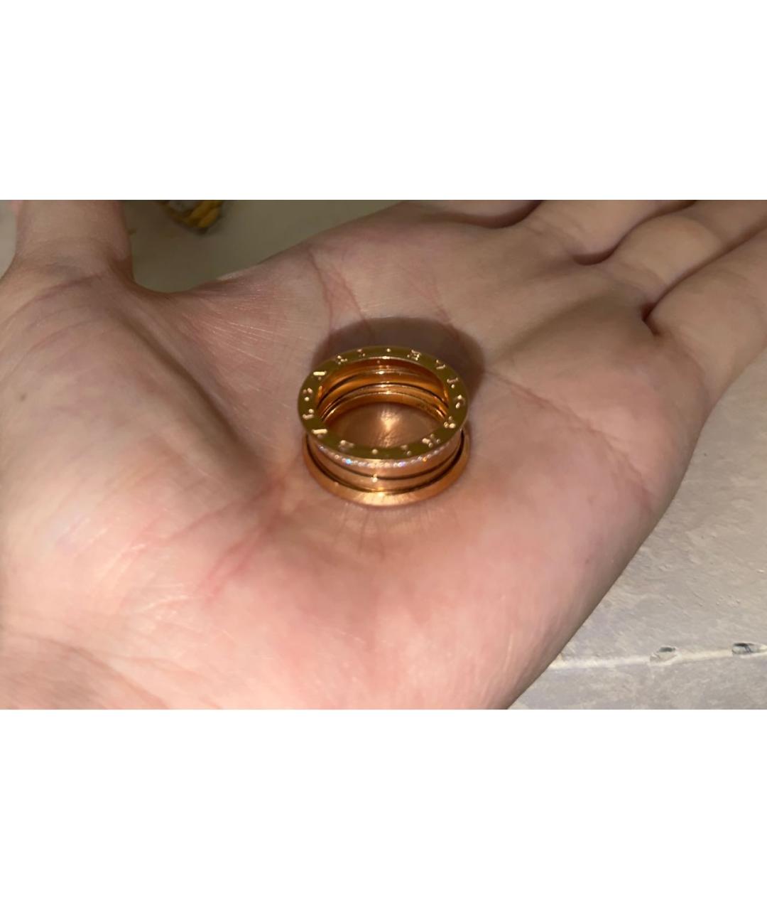 BVLGARI Розовое кольцо из розового золота, фото 3