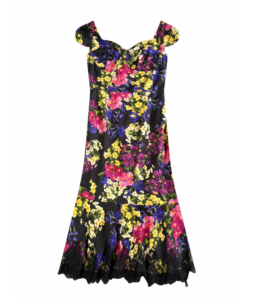 DOLCE&GABBANA Шелковое вечернее платье, фото 1