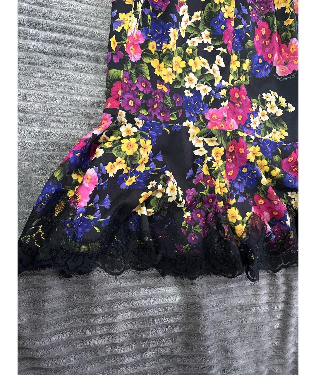 DOLCE&GABBANA Шелковое вечернее платье, фото 4