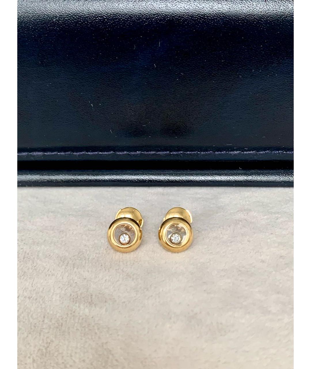 CHOPARD Желтые серьги из желтого золота, фото 9