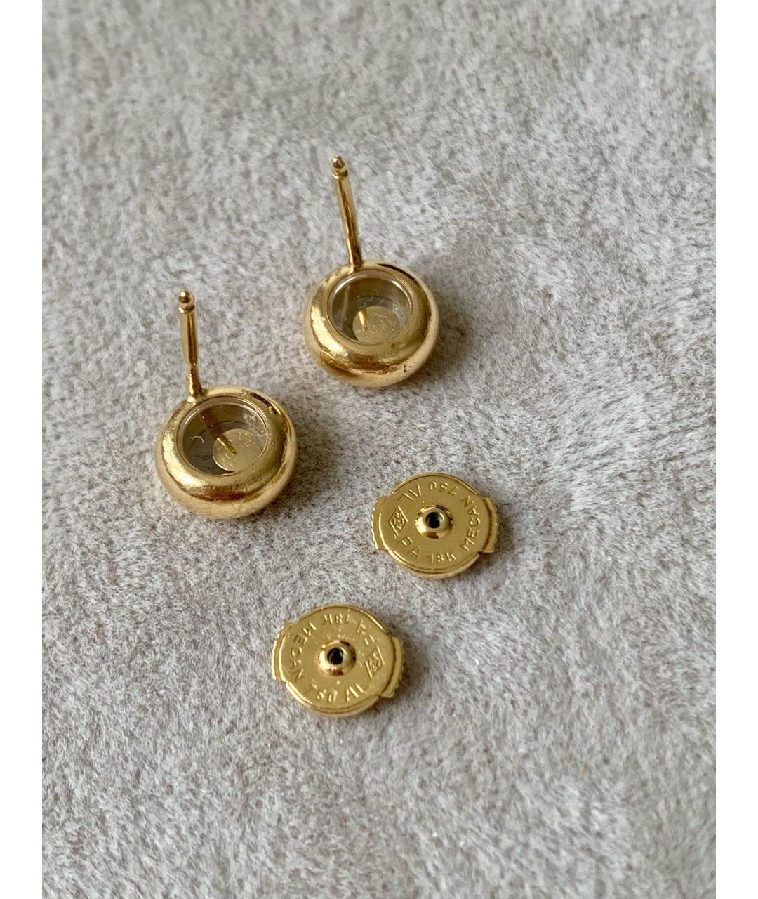 CHOPARD Желтые серьги из желтого золота, фото 6