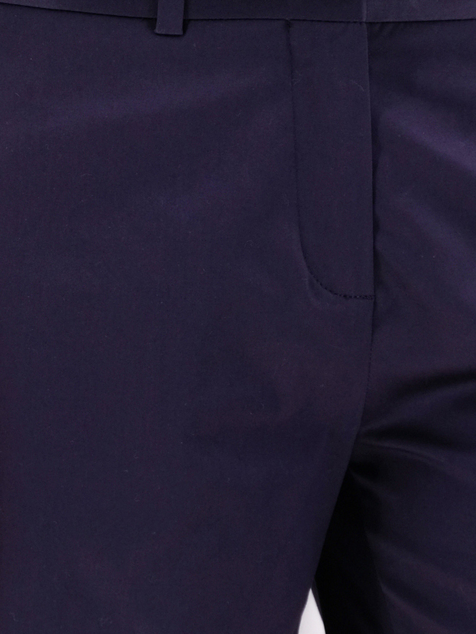 ERMANNO SCERVINO Темно-синие хлопковые шорты, фото 4