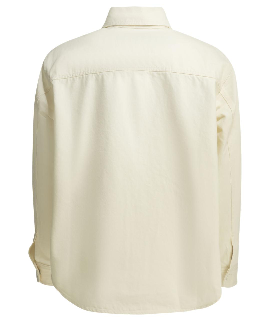 Ami Paris Белая хлопковая куртка, фото 2