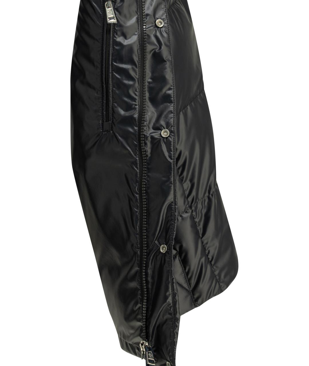 MONCLER Синий полиэстеровый жилет, фото 4