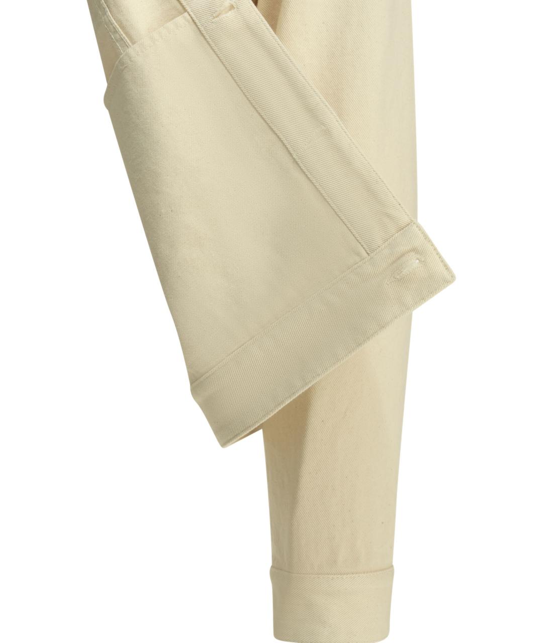 VALENTINO Белая хлопковая куртка, фото 4