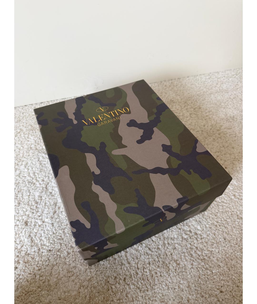 VALENTINO Мульти кожаные кроссовки, фото 8