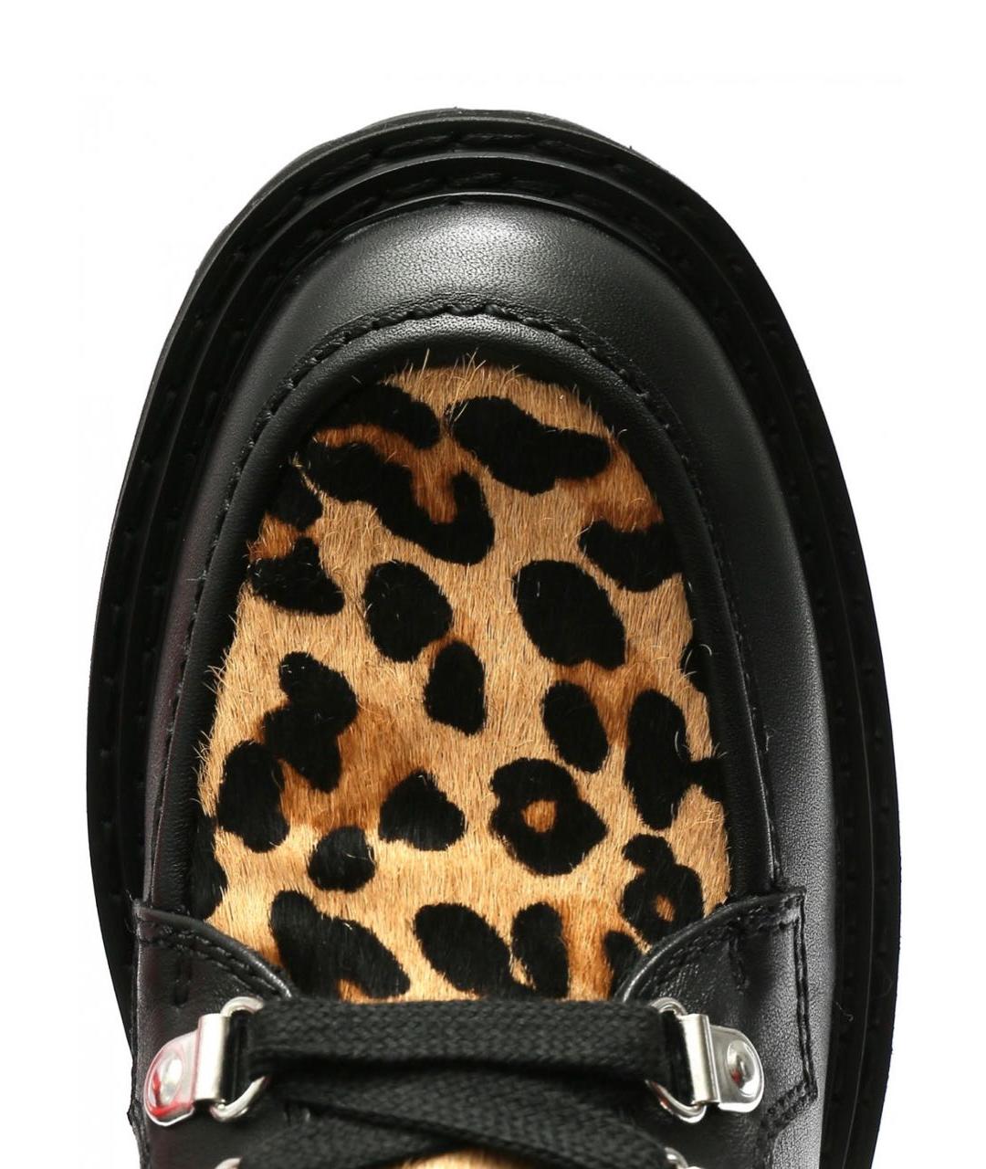 MAX&CO Черные кожаные ботинки, фото 2