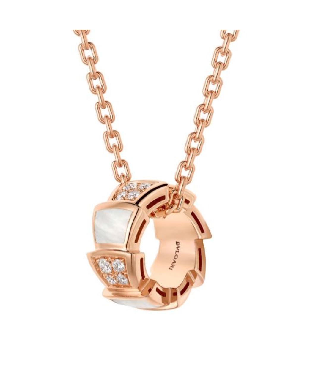 BVLGARI Золотое колье из розового золота, фото 1