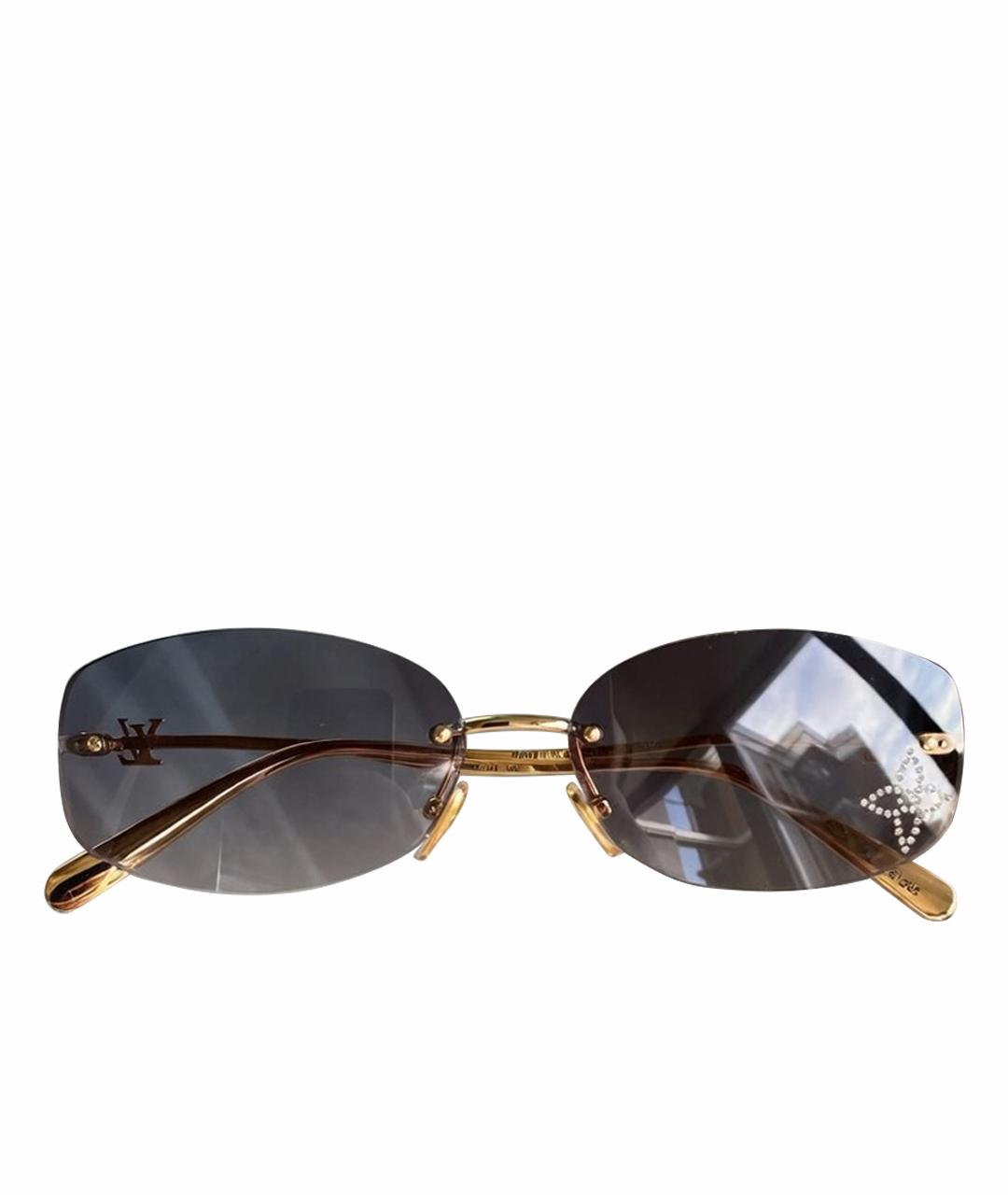 LOUIS VUITTON Мульти металлические солнцезащитные очки, фото 1