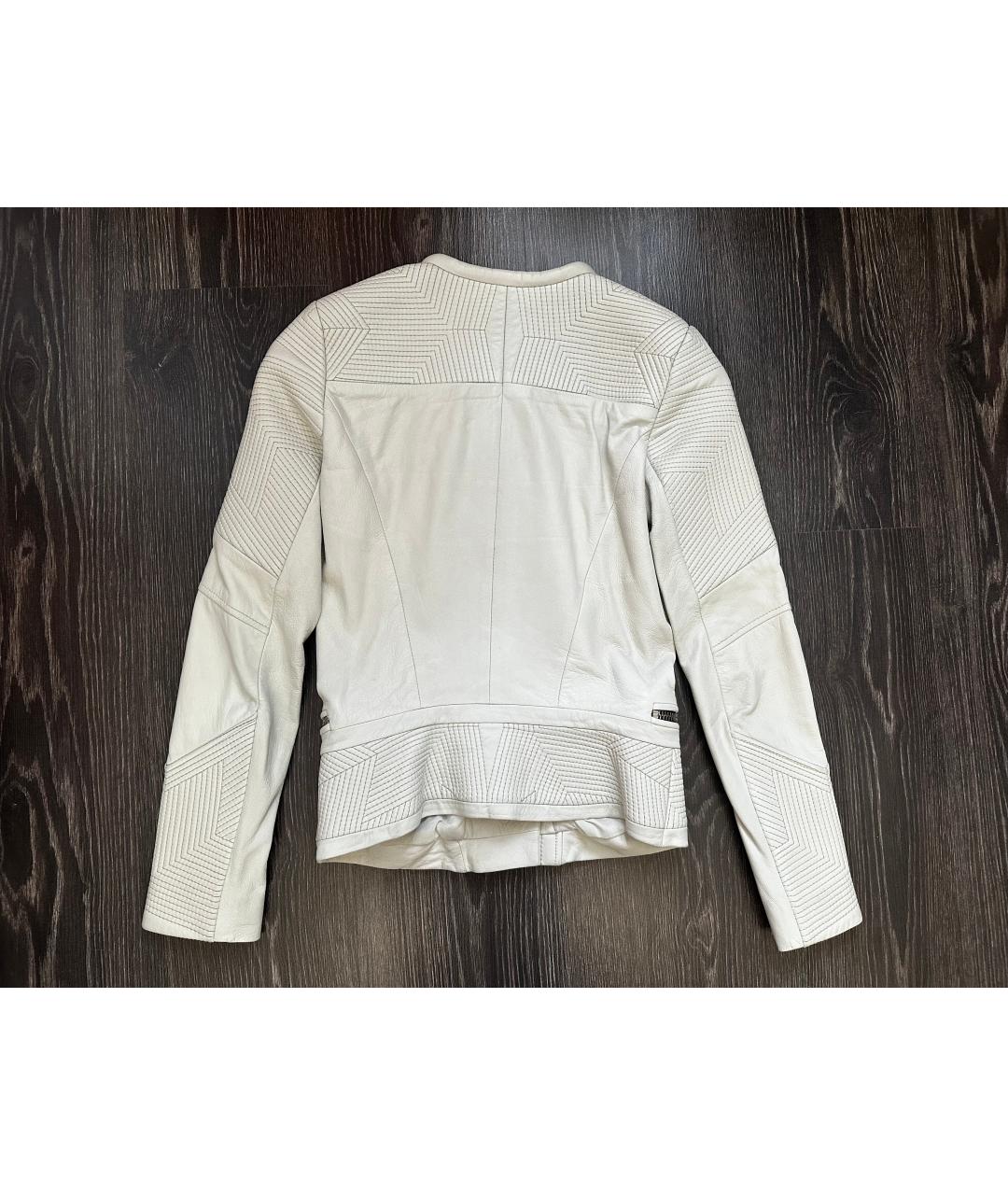 IRO Белая кожаная куртка, фото 3