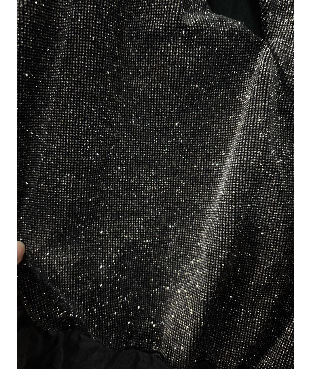 PATRIZIA PEPE Серебряное полиэстеровое боди, фото 4