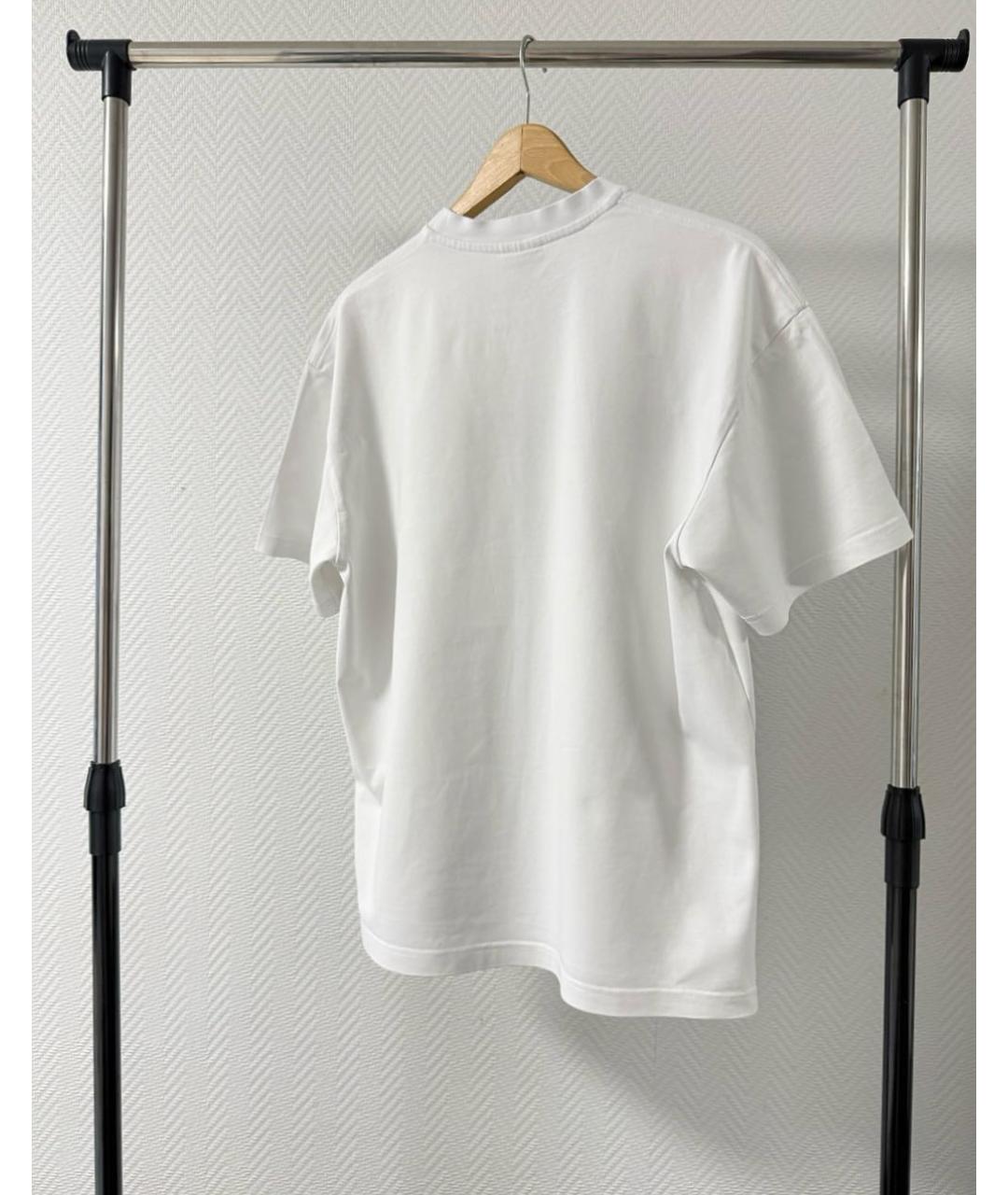 PLANTA ROSA Белая хлопковая футболка, фото 3