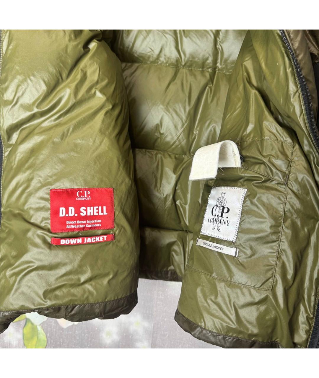 CP COMPANY Хаки полиамидовая куртка, фото 4