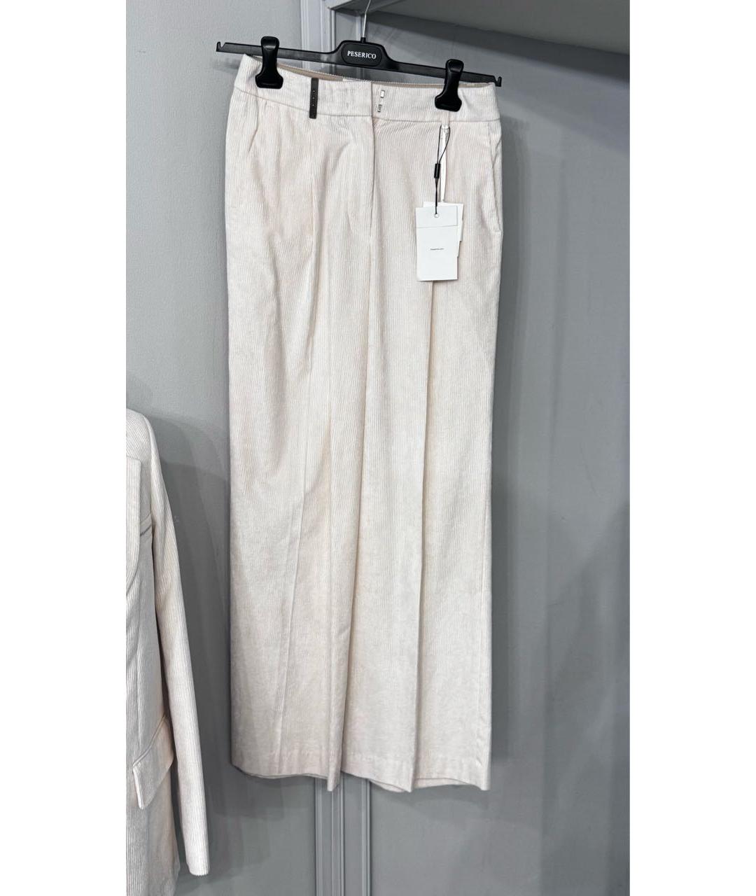 PESERICO Бежевый костюм с брюками, фото 3