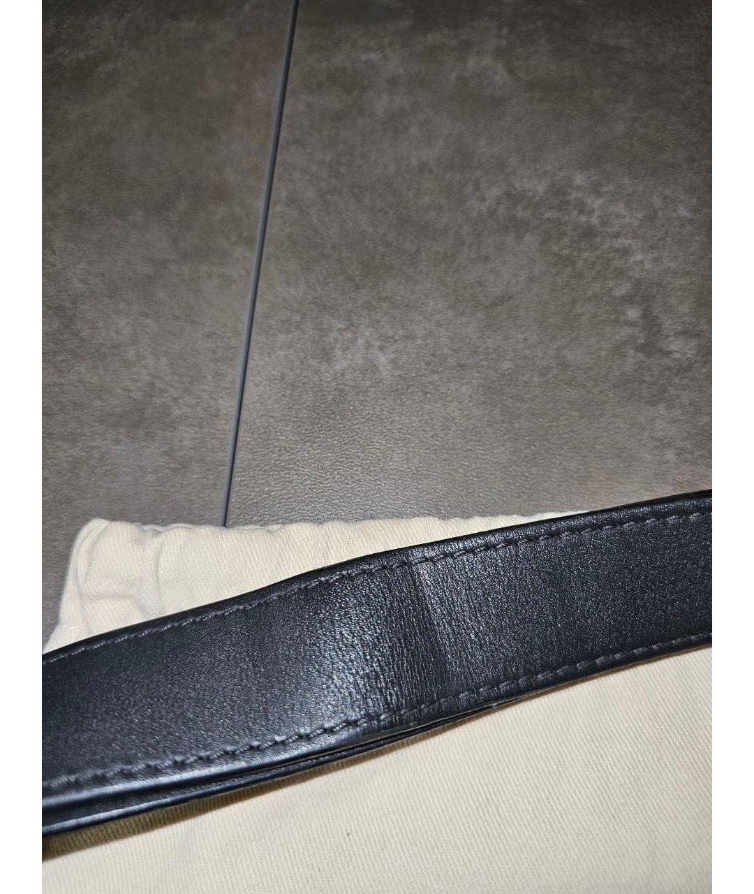 LOUIS VUITTON Черная поясная сумка из экзотической кожи, фото 8