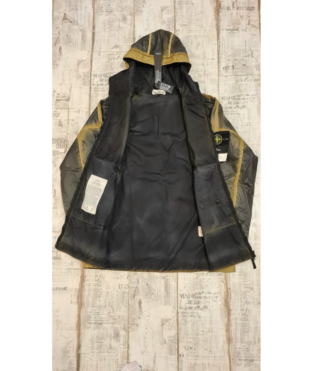 STONE ISLAND Коричневая куртка, фото 7