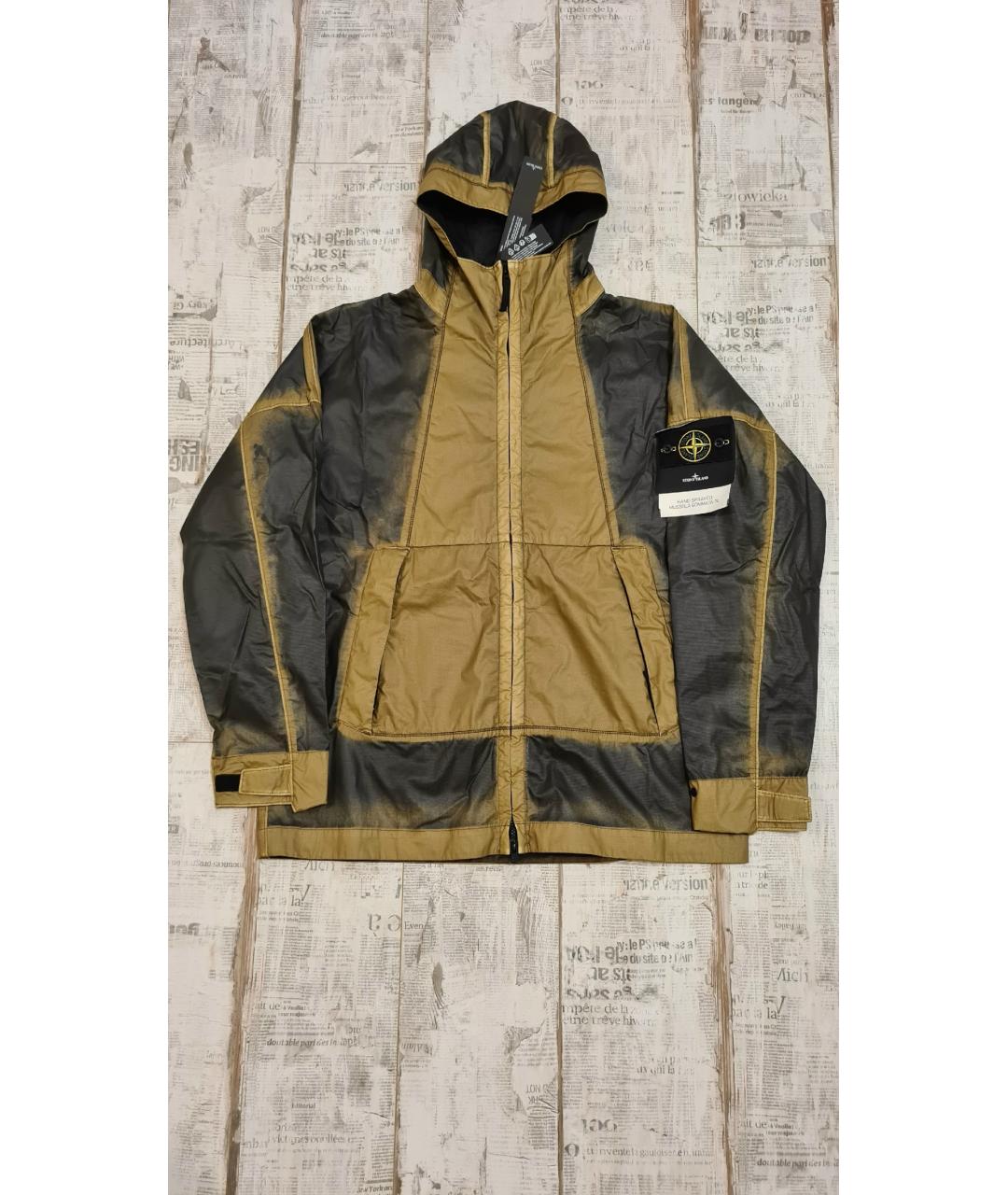 STONE ISLAND Коричневая куртка, фото 3