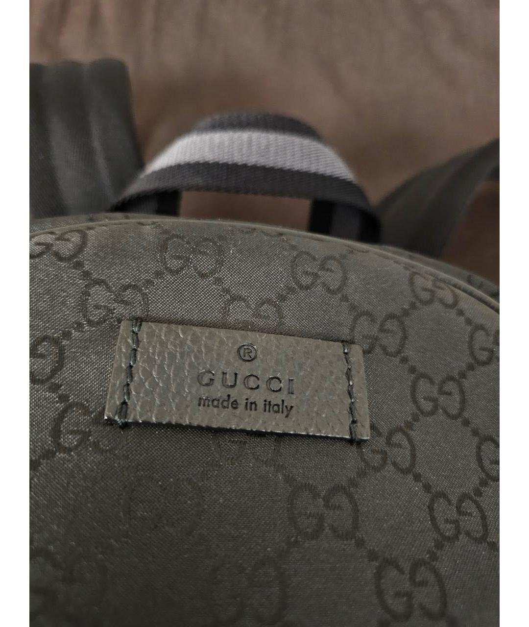 GUCCI Черный рюкзак, фото 6