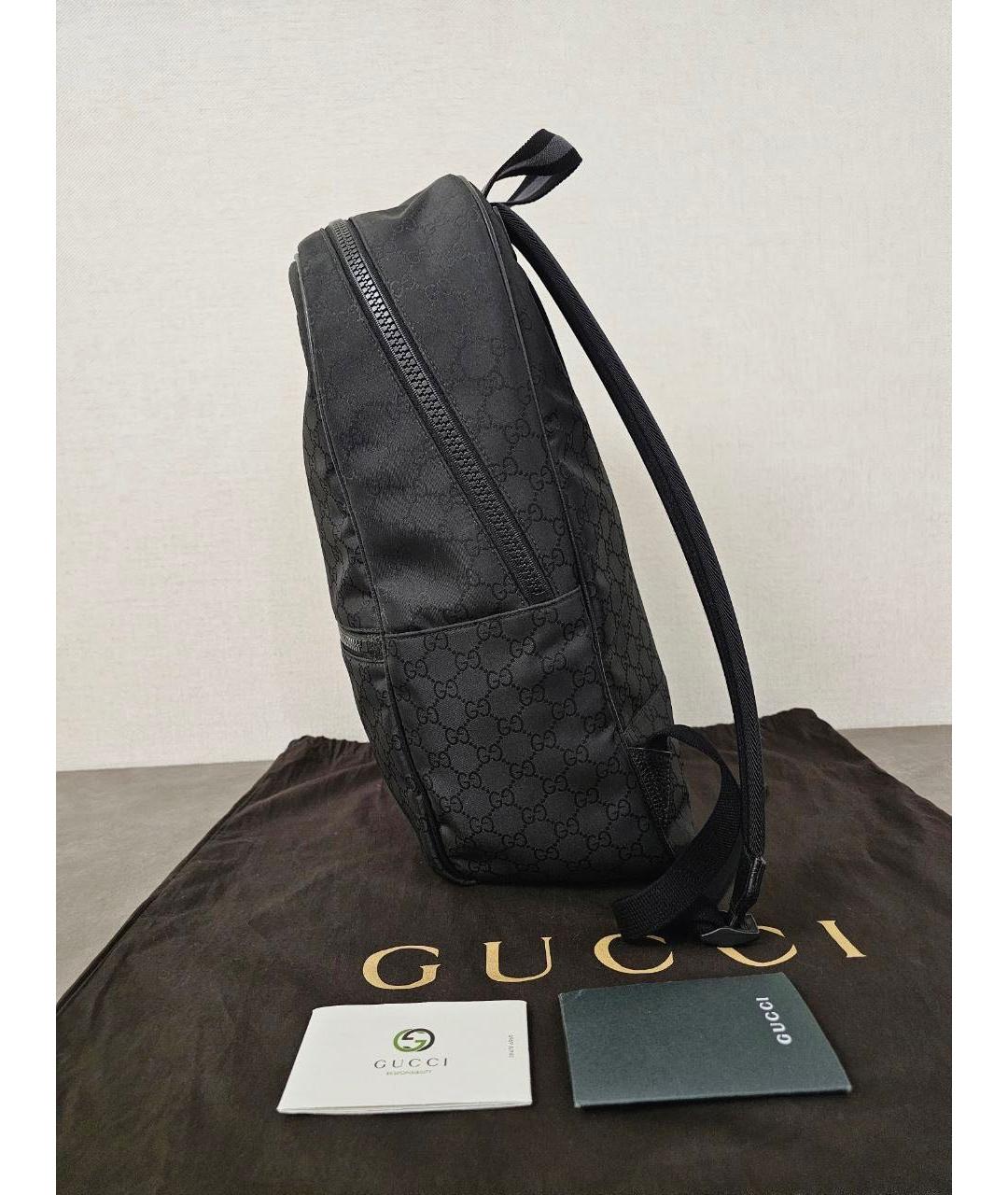 GUCCI Черный рюкзак, фото 2