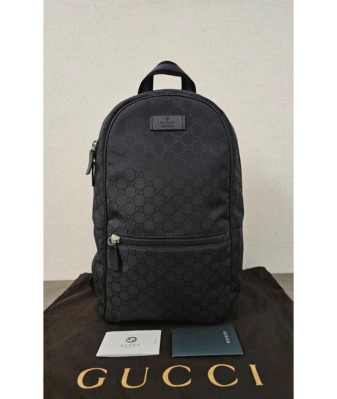 GUCCI Черный рюкзак, фото 9