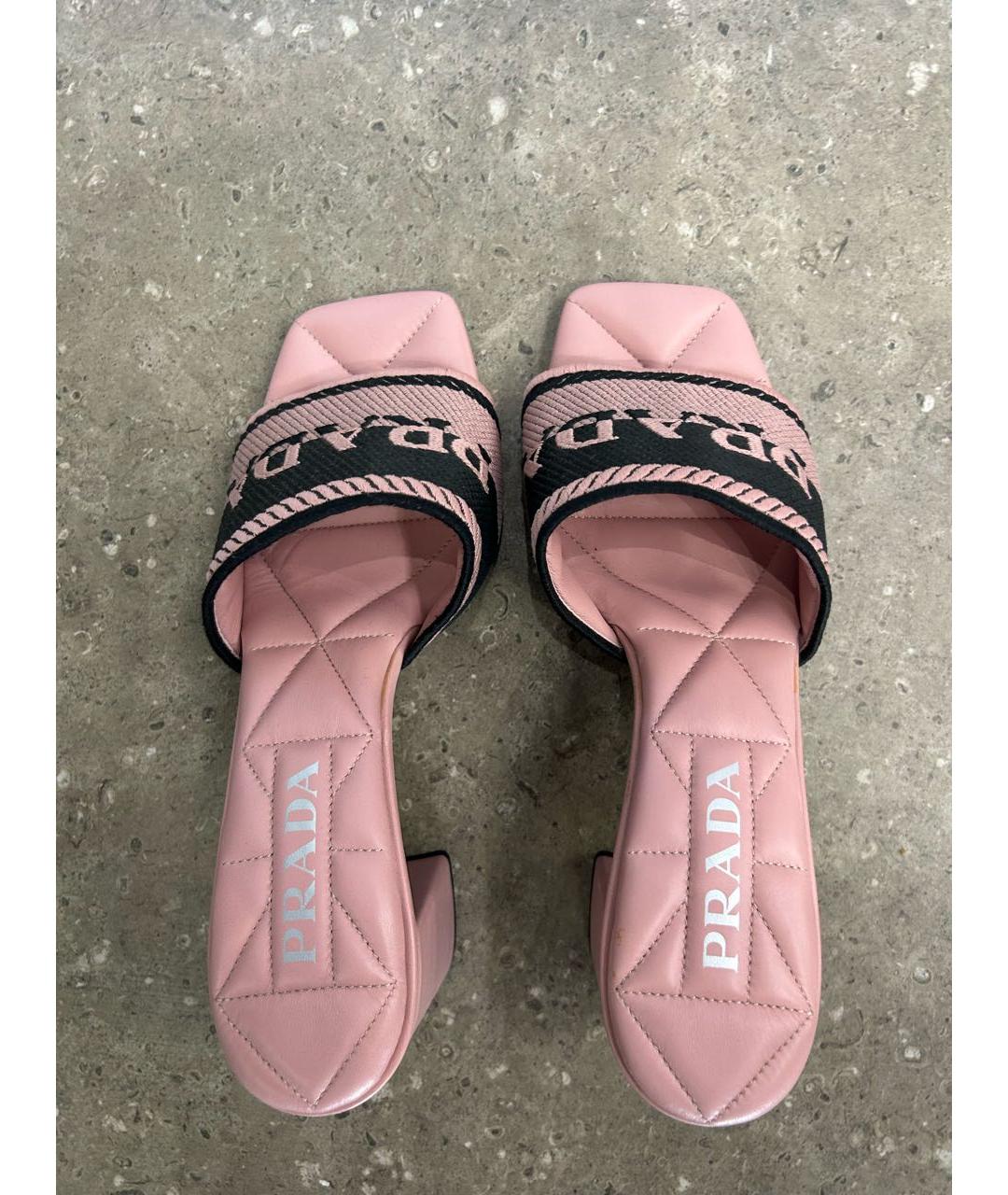 PRADA Мульти кожаные сабо, фото 3