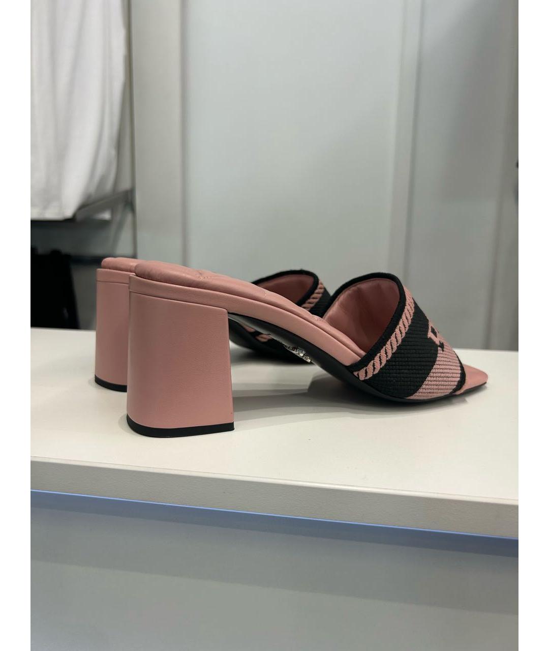 PRADA Мульти кожаные сабо, фото 8