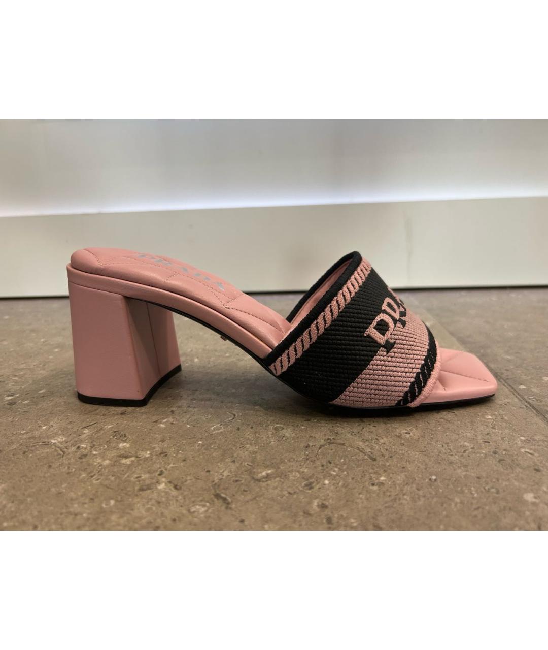 PRADA Мульти кожаные сабо, фото 9