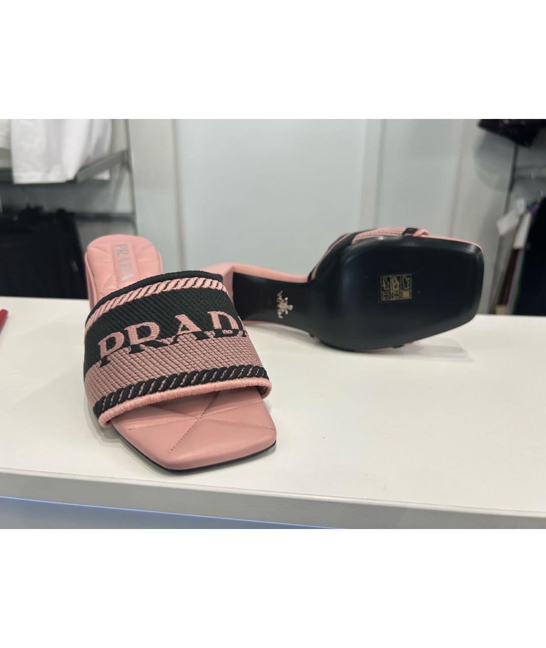 PRADA Мульти кожаные сабо, фото 7